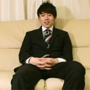 【無修正 ゲイ動画】「課長すいません。俺興奮しちゃてます。」22歳の新卒リーマン永野君が会社に内緒でゲイアダルト出演